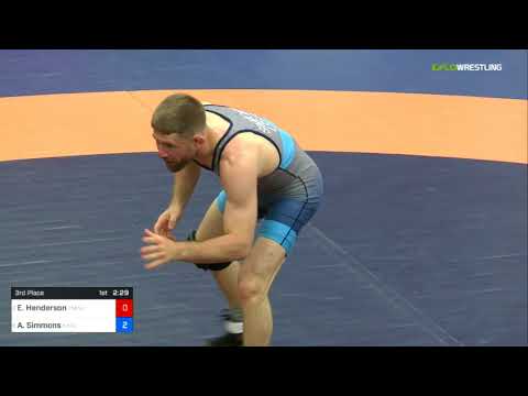 2018 FS WTT Challenge/Senior Men 65 3rd Place - Evan Henderson (TMWC) Vs. Andy Simmons (NYAC).mp4