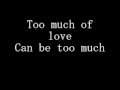 "Too Much" Lyrics All Time Low [from new album Nothing Personal]
