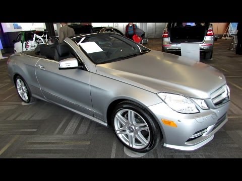 2013 Mercedes-Benz E350 Cabriolet - Exterior and Interior Walkaround - 2013 Ottawa Auto Show