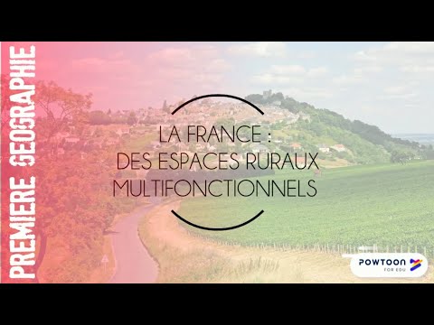 G3-2 LA FRANCE : DES ESPACES RURAUX MULTIFONCTIONNELS ENTRE INITIATIVES ...