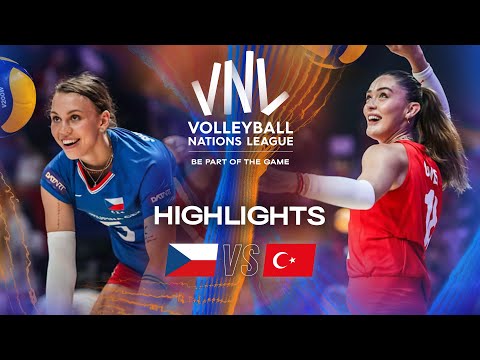 Czechia 🇨🇿 vs. Türkiye 🇹🇷 - Highlights | Week 3 | Women's VNL 2025