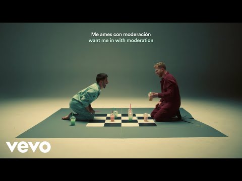 JP Saxe, Camilo - Moderación (Con Camilo) (Lyric Video)