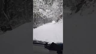 2022年12月　恐怖の雪道