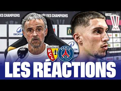 Luis Enrique POSITIF malgré la défaite, Risser FIER... Les réactions de RC Lens - PSG