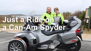 Just a Sunday ride on the Can-Am Spyder