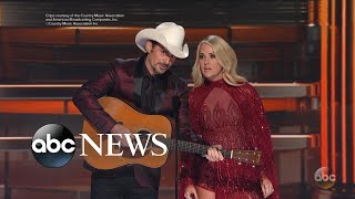 2017 CMAs pay tribute to victims of recent tragedies