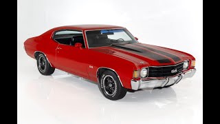 1972 CHEVROLET CHEVELLE DOCUMENTED SS #S MATCHING