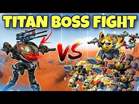 🔥 1vs6 INDRA VS RAVANAS ARMY TITAN BOSS FIGHT SKIRMISH CONCEPT || WAR ROBOTS ||