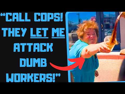 r/MaliciousCompliance - Smug Karen Attacks Us With FRENCH FRIES! Calls Cops On HERSELF lol