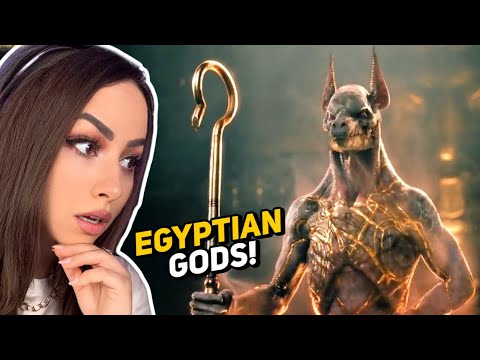 Top 10 Egyptian Gods and Goddesses | Bunnymon REACTS