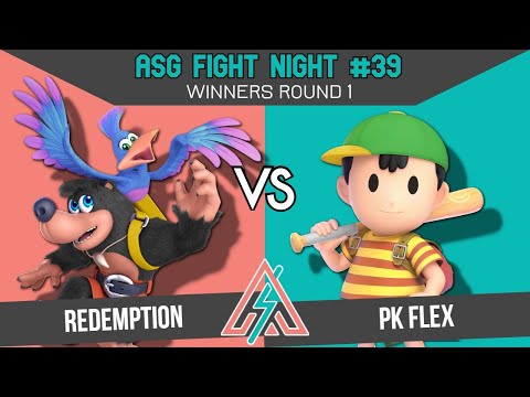 ASG 39 WINNERS ROUND 1- Redemption (Banjo & Kazooie) vs PK Flex (Ness)
