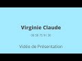 CLAUDE Virginie - présentation