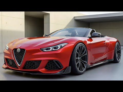 2026 Alfa Romeo Spider Returns  The Ultimate Open-Top Sports Car