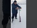 китайский шуруповёрт нанвей для бурения льда