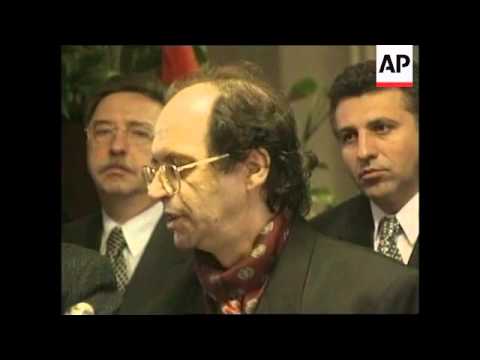 KOSOVO: IBRAHIM RUGOVA MEETS MILAN MILUTINOVIC