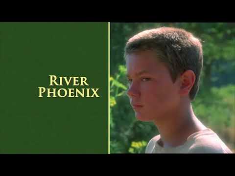 Stand By Me trailer still: campfire at dusk, silhouettes and smoke