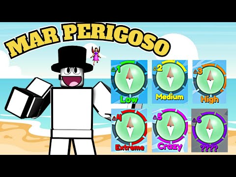COMO FUNCIONA O MAR PERIGOSO DO BLOX FRUITS ROBLOX