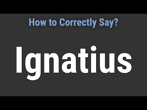 How to Pronounce Name Ignatius (Correctly!)