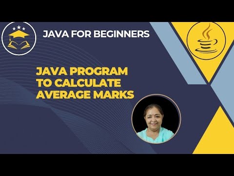 Java Program To Calculate Average Marks