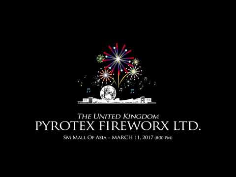 2017 Champion Philippine International Pyromusical Competition Uk Pyrotex Fireworx