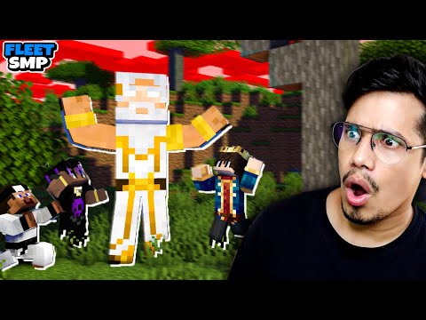 Neo God Entered Our World In FLEET SMP 😱 | Minecraft