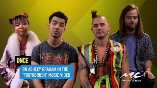 DNCE on Ashley Graham in 