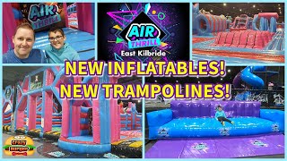 Air Thrill East Kilbride 2023 - NEW Trampolines NEW Inflatables!