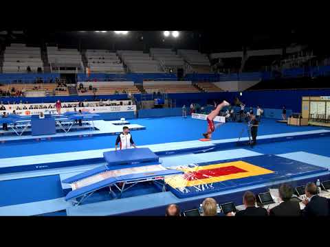 WAY Kirsty (GBR) W - 2019 Trampoline Worlds, Tokyo (JPN) - Qualification Double Mini R1