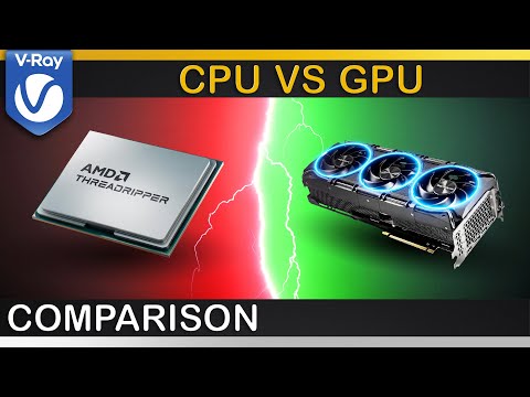 V-Ray | CPU or GPU - Which one can render FASTER?