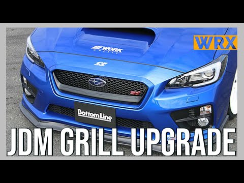 2015 Subaru WRX JDM Front Grille Installation - JapanParts.com