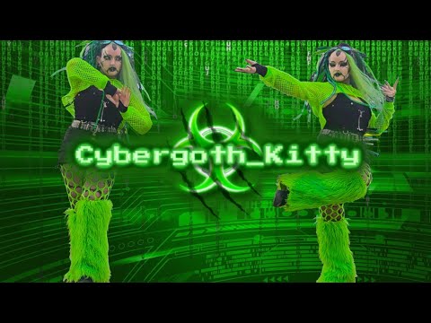 Cybergoth_Kitty | Eisenfunk - Paranoid | Industrial Dance Video
