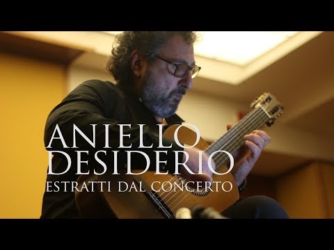 ANIELLO DESIDERIO - Estratti dal concerto di Roma Expo Guitars 2018