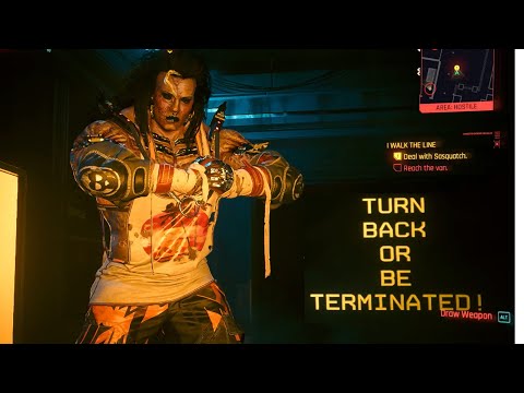 Sasquatch stealth takedowns - Cyberpunk 2077