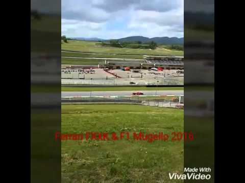 THE BEST OF FERRARI FXXK CORSE CLIENTI CHALLANGE MUGELLO 2016