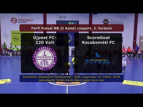 Újpest FC-220 Volt - ScoreGoal Kecskemét 3-4 (2018.09.10, öf)