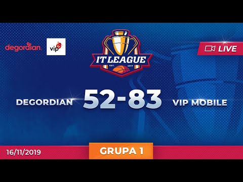 IT LIGA, 1. Kolo, Grupa 1, DEGORDIAN - VIP MOBILE