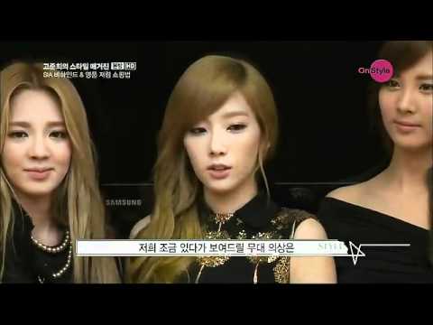 111112 SNSD SIA behind @ Onstyle style magazine