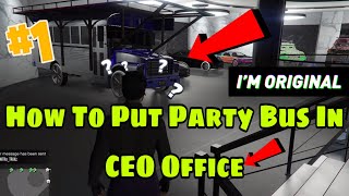 Unbelievable! Put a Party Bus in Your Garage in GTA 5 - *AFTER LATEST PATCH*