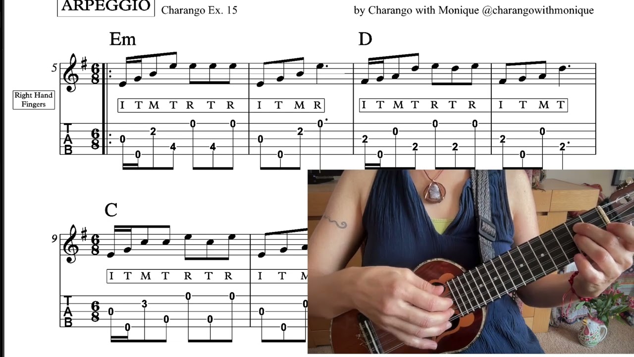 Charango Arpeggio Exercise 15