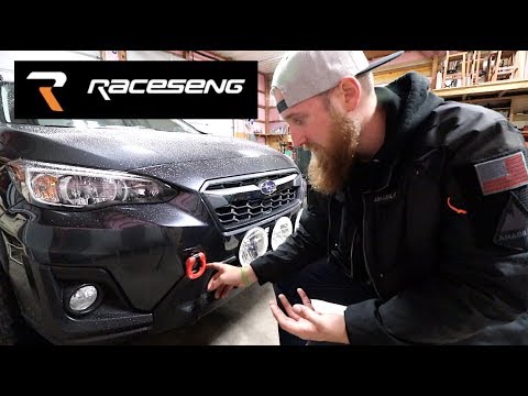 Raceseng Tug Tow Hooks | 2018 Subaru Crosstrek