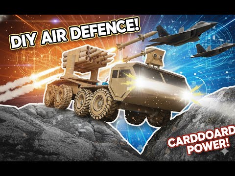How I Built a Smart RC Air Defence System | Arduino Radar Project Full Explanation | Homemade Truck