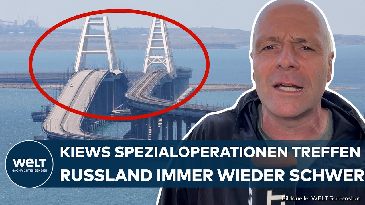 ANGRIFF AUF KRIM-BRÜCKE: Russland wieder hart getroffen! Ukrainische Drohnen werden immer tückischer