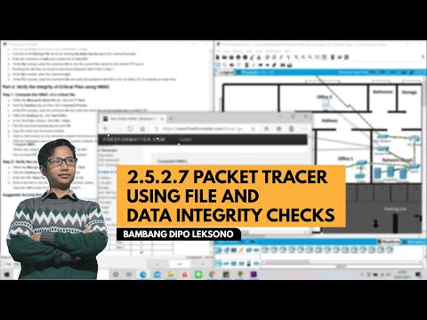 2.5.2.7 Packet Tracer   Using File and Data Integrity Checks || Bambang Dipo Leksono