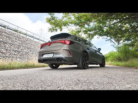 2025 Cupra Leon ST VZ 2.0 TSI 333 KM DSG | Sound Check & Launch Control