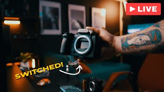 ONE MONTH WITH LUMIX! Lens Giveaway! -  Camera Q&A LIVESTREAM 🔴