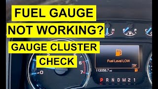 Ford F 150 Fuel Gauge Problem: How To Know If It Is The Cluster Or Something Else