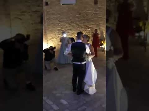 Stefano D Alberto Lento sposi con  - musica " La bella e la bestia " per contatti 3920731502