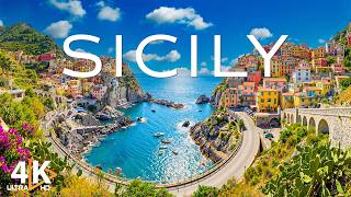 Sicily, Italy 4K 🇮🇹 Mediterranean Beauty & Coastal Calm | Relaxing Nature Video Ultra HD