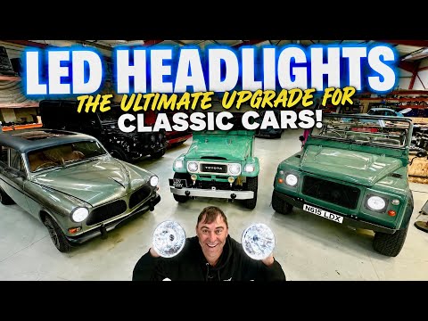 LED headlight upgrade for Classic Cars