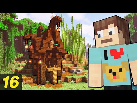 Minecraft Time SMP: Episode 16 - WITCH HUT TRANSFORMATION!